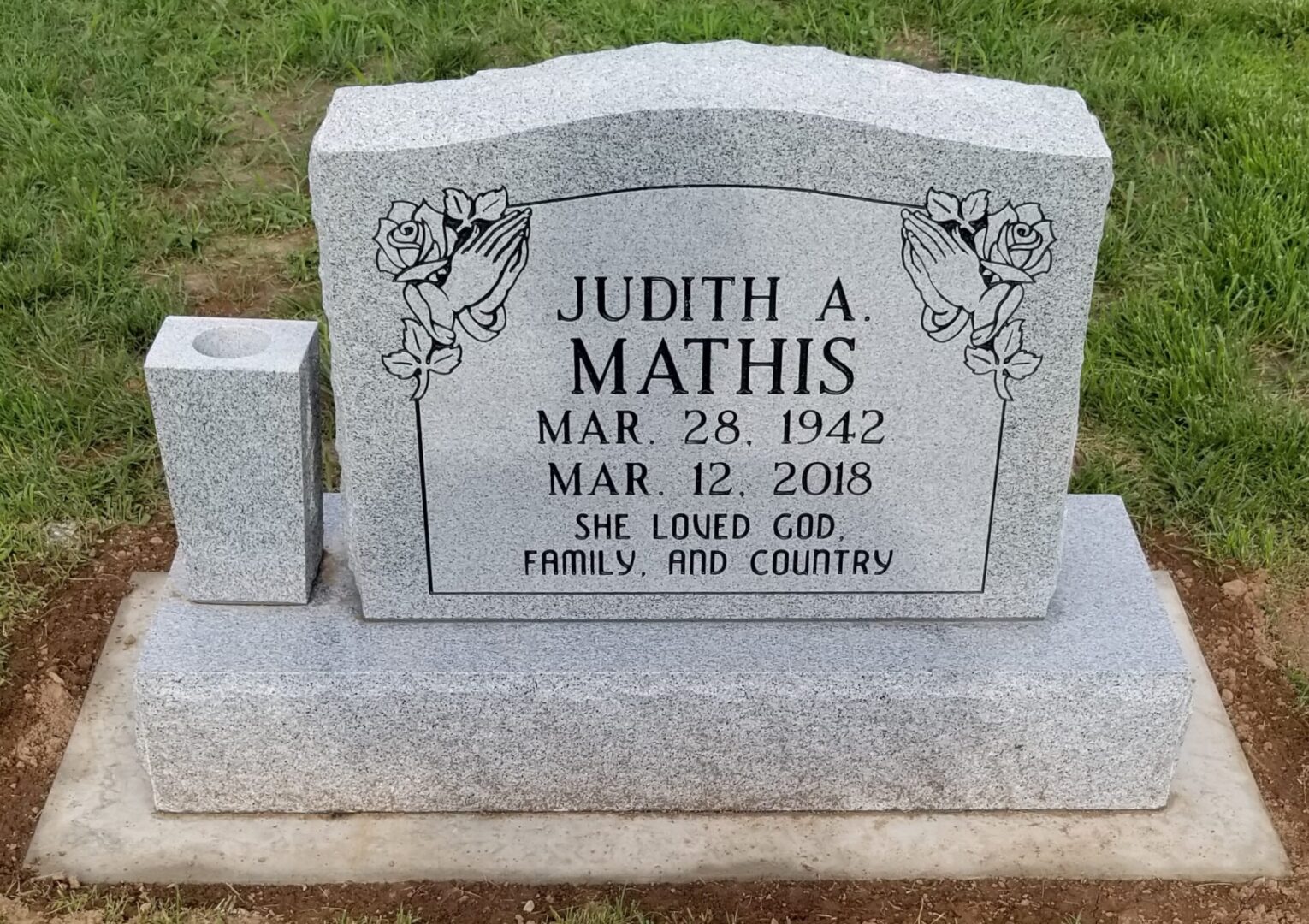 1 Judith Ann Mathis
