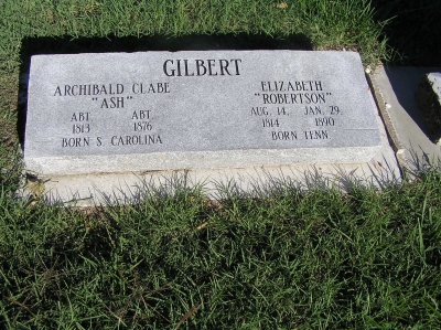 11 Archibald Clabe & Elizabeth Robertson Gilbert